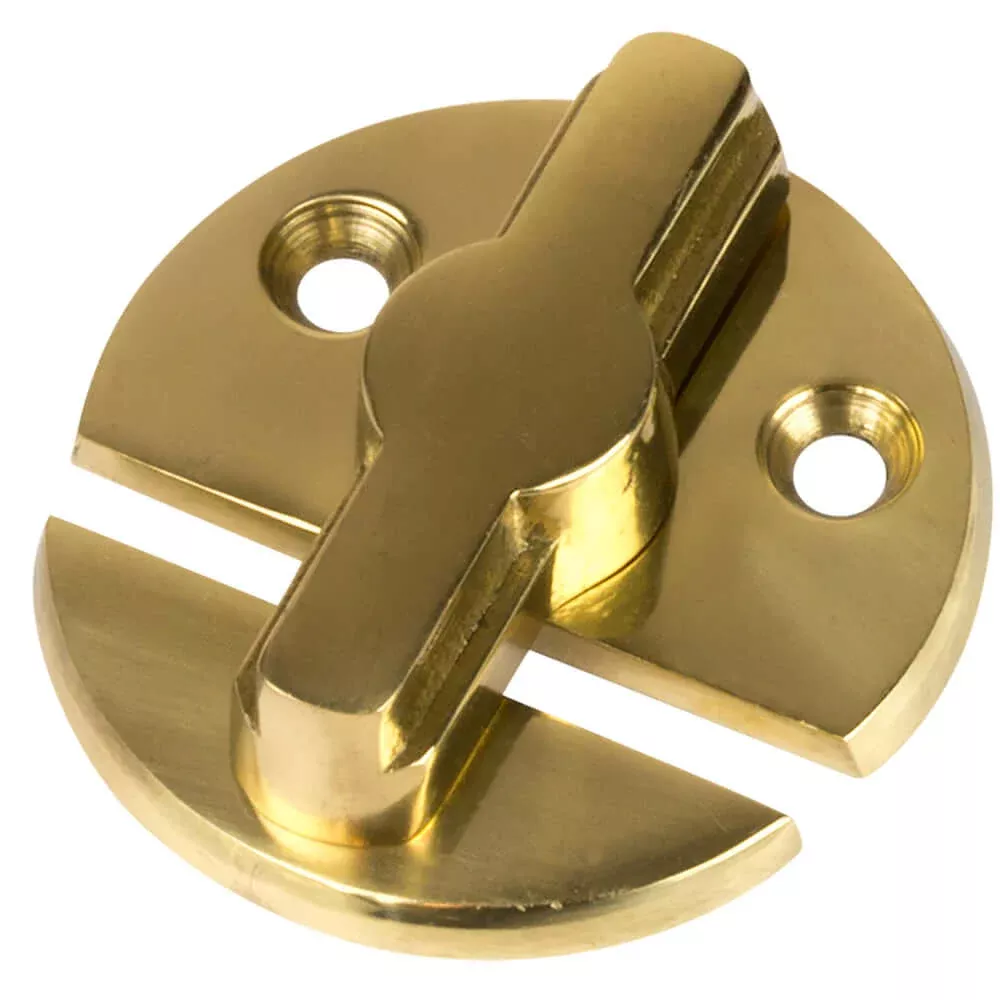 Chrome Brass Door Button