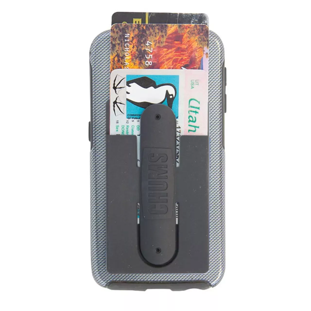 Chums Flipper Wallet - Black