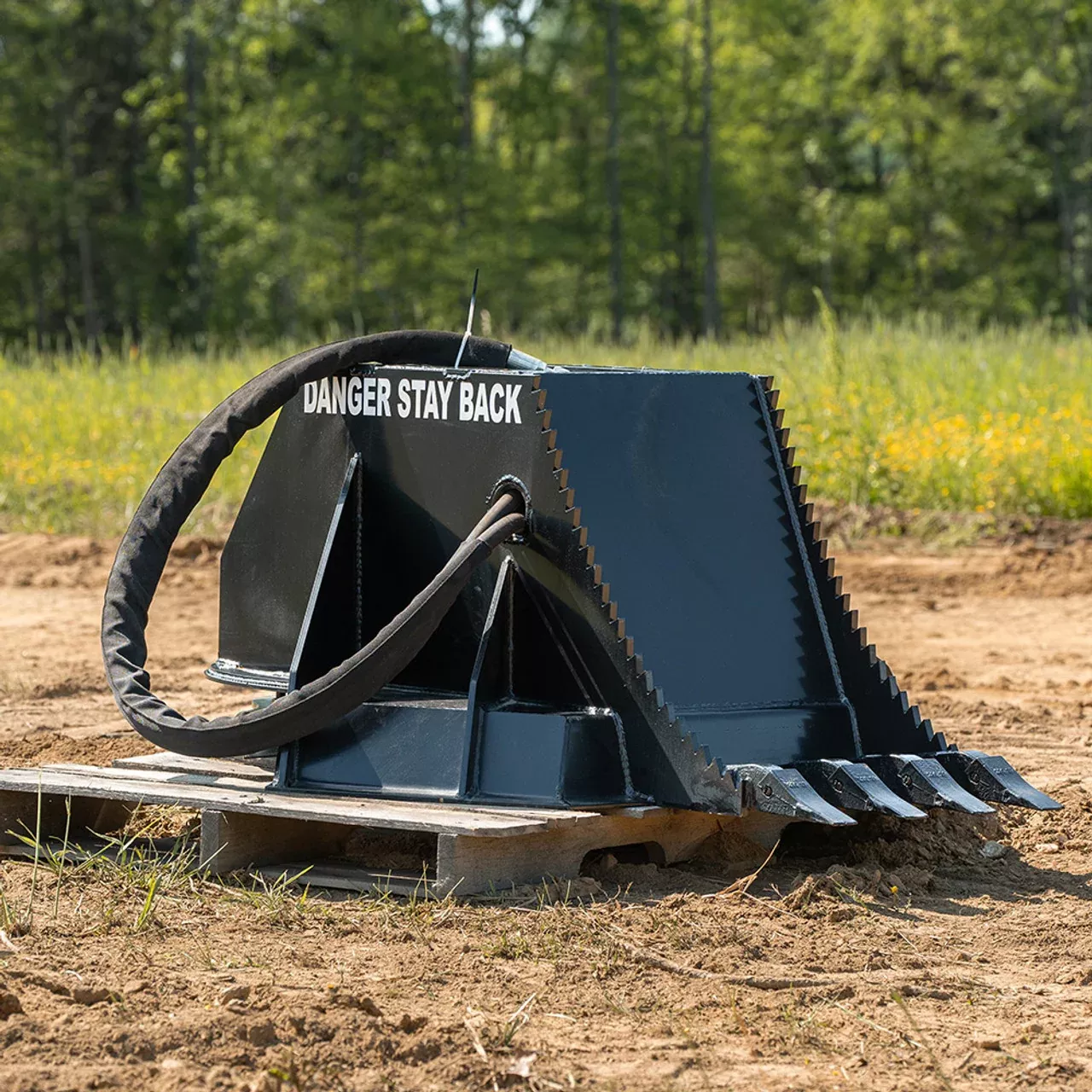 CID Severe Duty Brush Cutter | Cutting Width 44″ | 17-35+ GPM |For Skid Steers