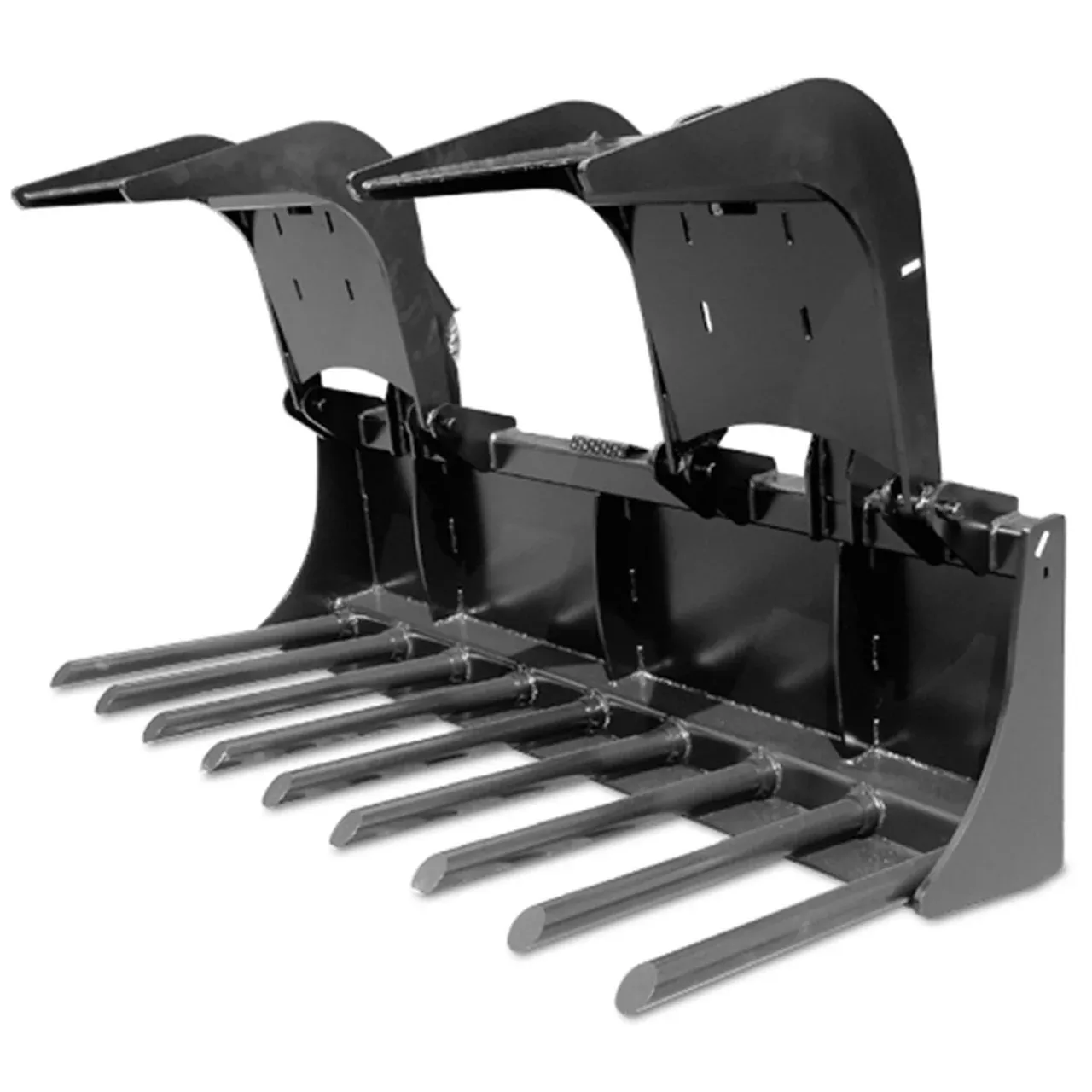 CID X-Treme Duty Manure Fork Grapples | Width 63″-84″ | 10–18 GPM | For Skid Steers