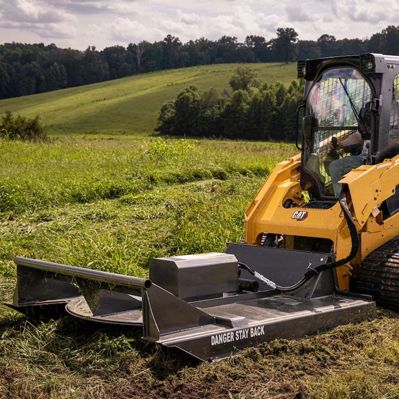 CID X-Treme Piston Motor Brush Cutter | XBCLF Series | Cutting Width 60″, 72″ & 78″ | 14-30 GPM | For Skid Steers
