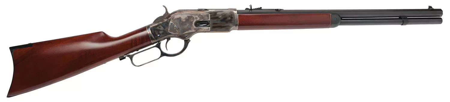 Cimarron 1873 Short 357 Mag Rifle 20″ Blued/Wood CA271