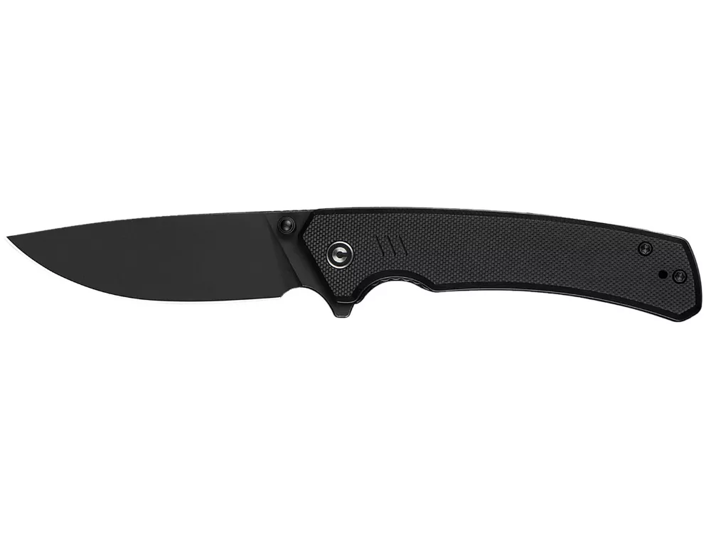 Civivi 3.28" Folding Drop Point Knife Black G10 14C28N Blade