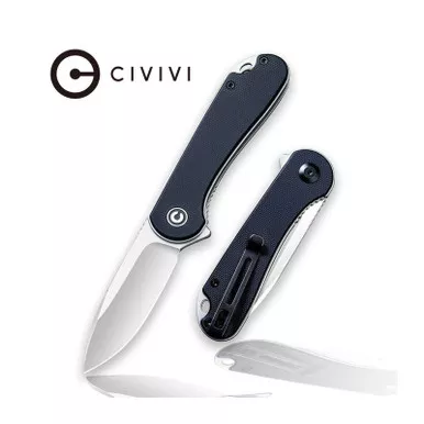 Civivi Elementum Flipper Folding Knige G10 Handle 2.96" Black