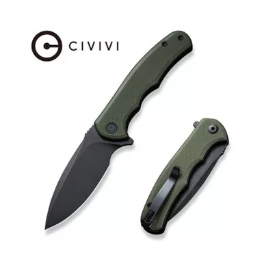 CIVIVI Mini Praxis Flipper Knife G10 Handle 2.98" D2 Blade