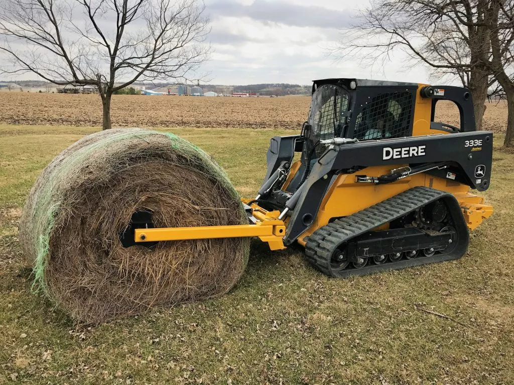 CL Fabrication Bale Unroller | Width 60″ inches | Oil Flow Range 12-30 GPM | For Skid Steer
