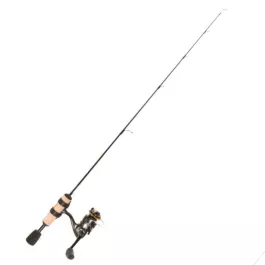 Clam Dead Meat Graphite 28" Medium Light Dakota Perch Ice Combo