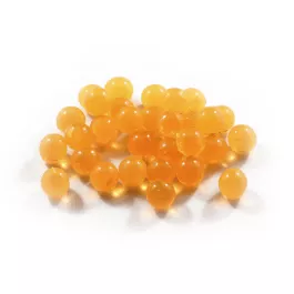 Cleardrift Tackle Solid Soft Beads - 40 Pack - 8MM - Chehalis Orange