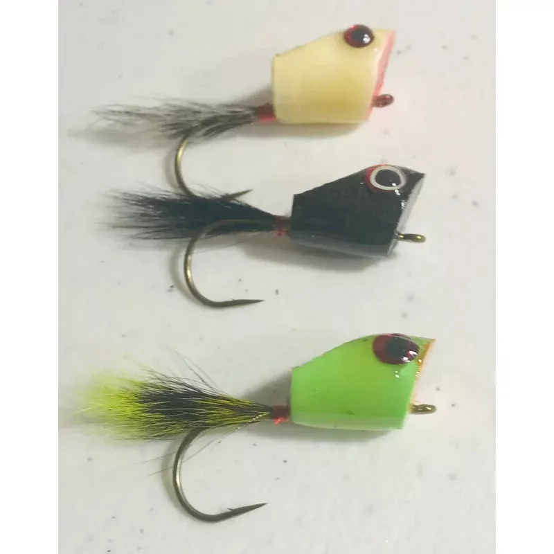 Clouser EZ Popper – Squirrel Tail Poppers