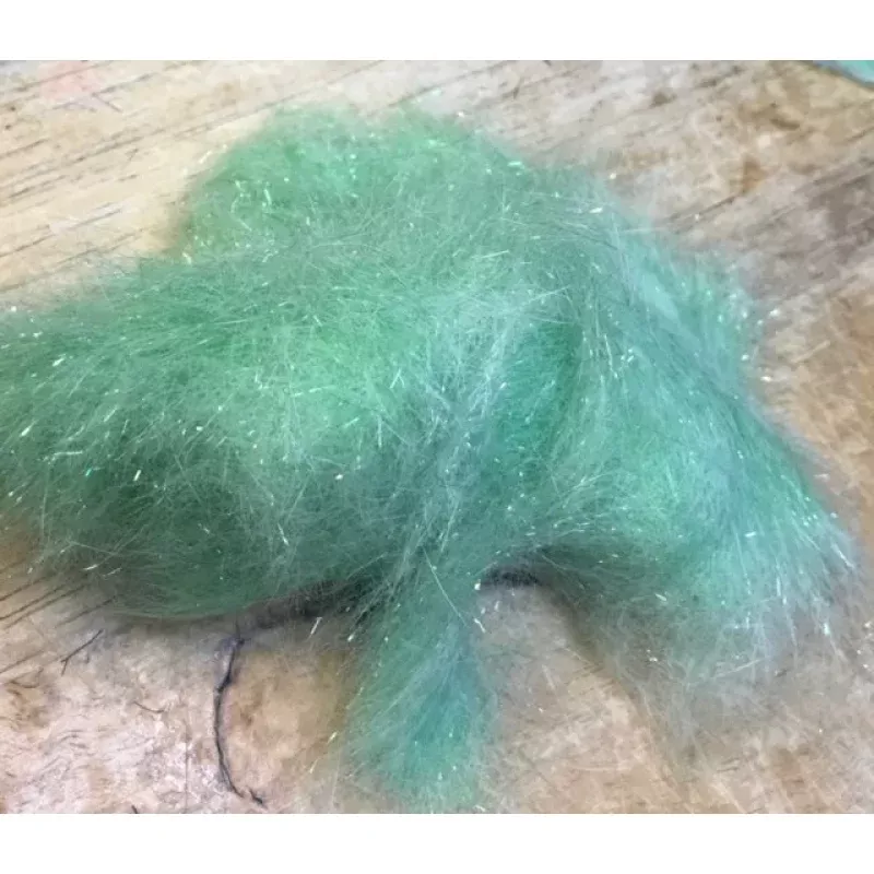 Clouser’s Dubbing|Pale Green&Orange Egg Mass- egg sac&Black&White&Purple&Hare’s Ear&Chartreuse