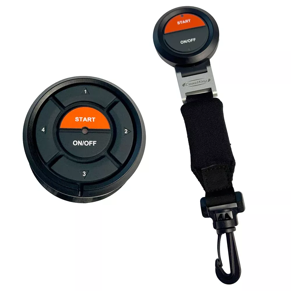 CoastKey Standard Twin Mercury Engine Keyless Ignition w/Keyless Stop/Start, Remote Stop/Start, & Ecos - C0211