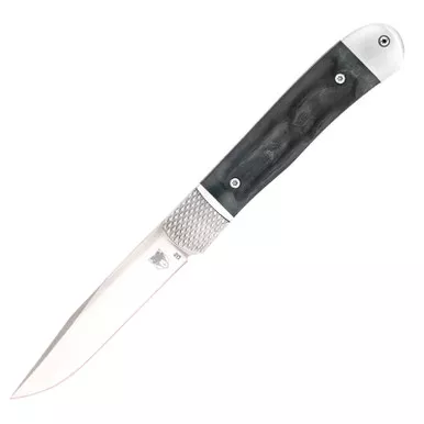 Cobratech Trapper Hidden Release 3.1" Satin D2 Blade Black