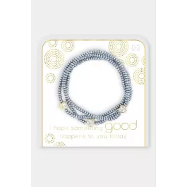 COCO + CARMEN Hope Something Good Bracelets - Ice Blue