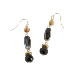 COCO + CARMEN Kenji Earrings - Black