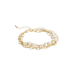 COCO + CARMEN Nadia Bracelet - White