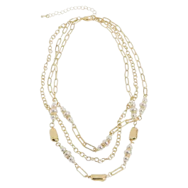 COCO + CARMEN Nadia Necklace - White