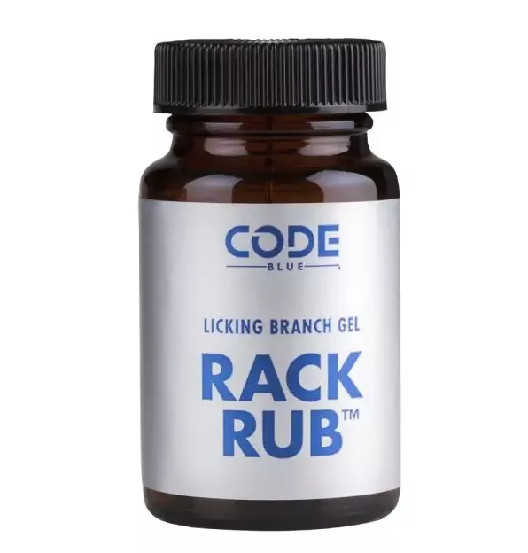 Code Blue Rack Rub 2 oz – Doe Estrous Rut Attractant for Deer Hunting