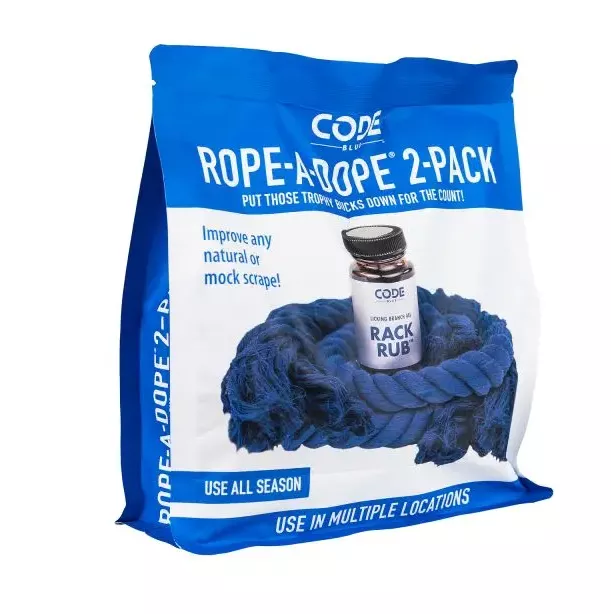 Code Blue Rope-A-Dope 2-Pack – Licking Branch Ropes with Rack Rub Gel