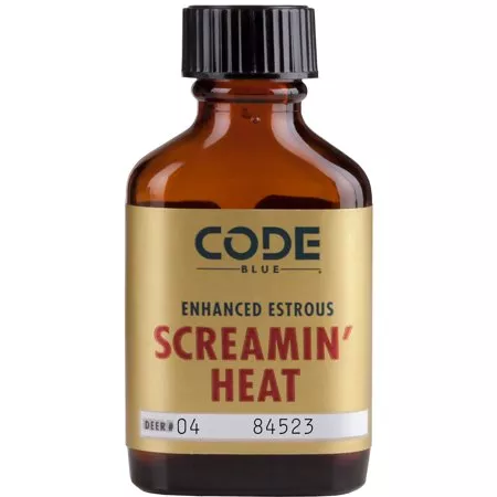 Code Blue Screamin’ Heat Estrous Deer Attractant 1 Oz #OA1226