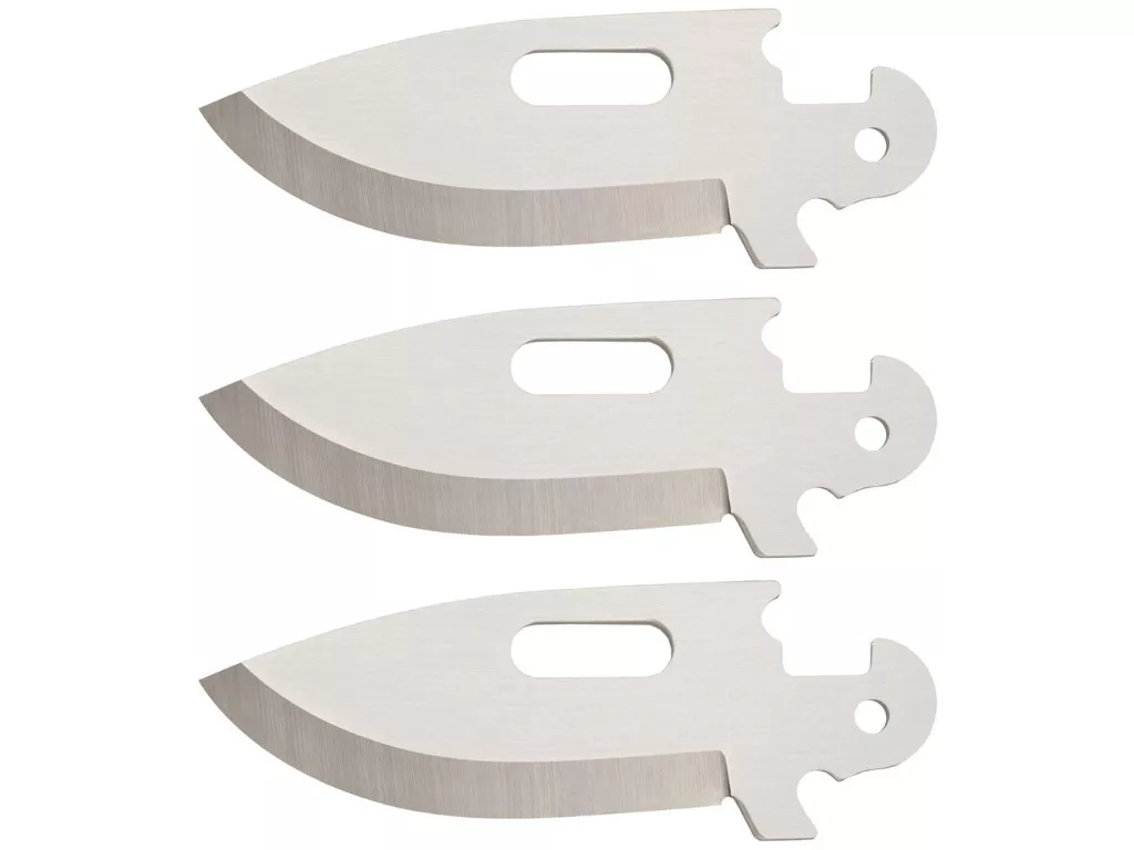 Cold Steel Click N Cut 3 Blades - Drop Point, Fixed Blade