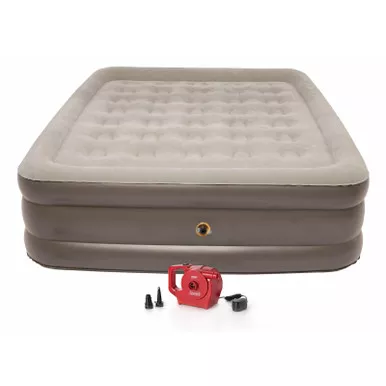 Coleman 18" Raised Air Mattress, with Built-in Pump, Queen