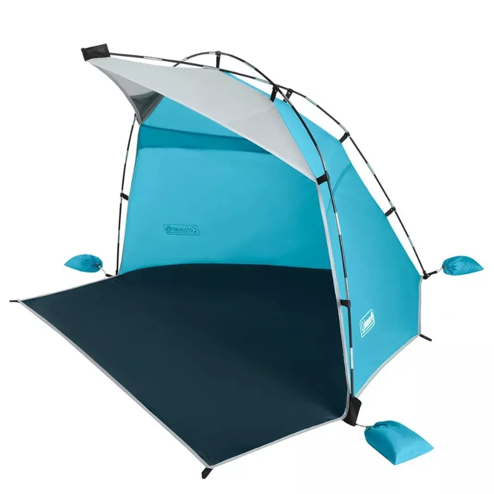 Coleman Skyshade™ Small Compact Beach Shade – Caribbean Sea