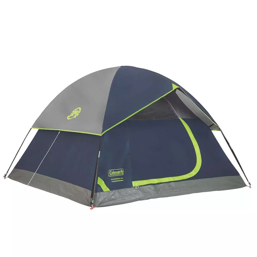 Coleman Sundome 4-Person Camping Tent – Navy [2207036]