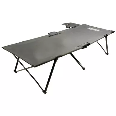 Coleman Twin Pack-Away Camp Cot with Side Table