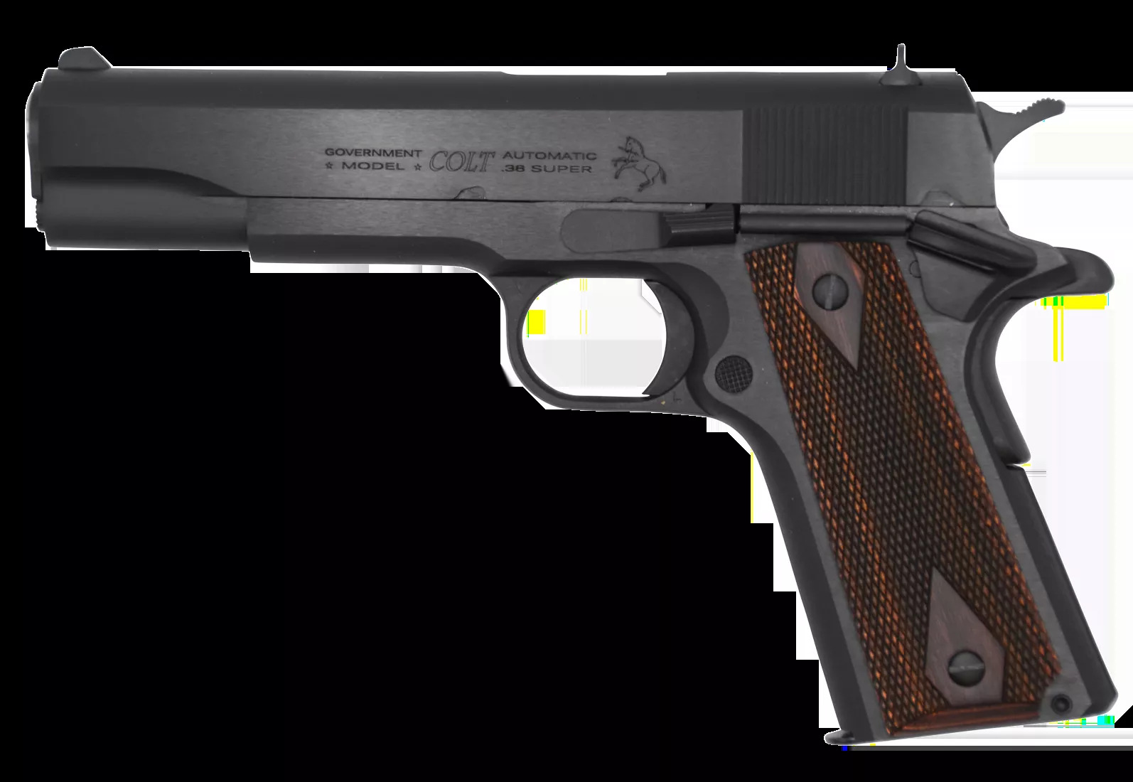 Colt Mfg 1911 Government 38 Super 5″ Pistol Blued