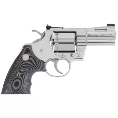Colt Python Combat Elite .357 Magnum 3" Stainless Unfluted G10 Grips 6 Rnd