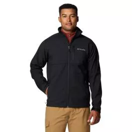 Columbia Men's Ascender Water-Resistant Softshell Jacket - Black - M