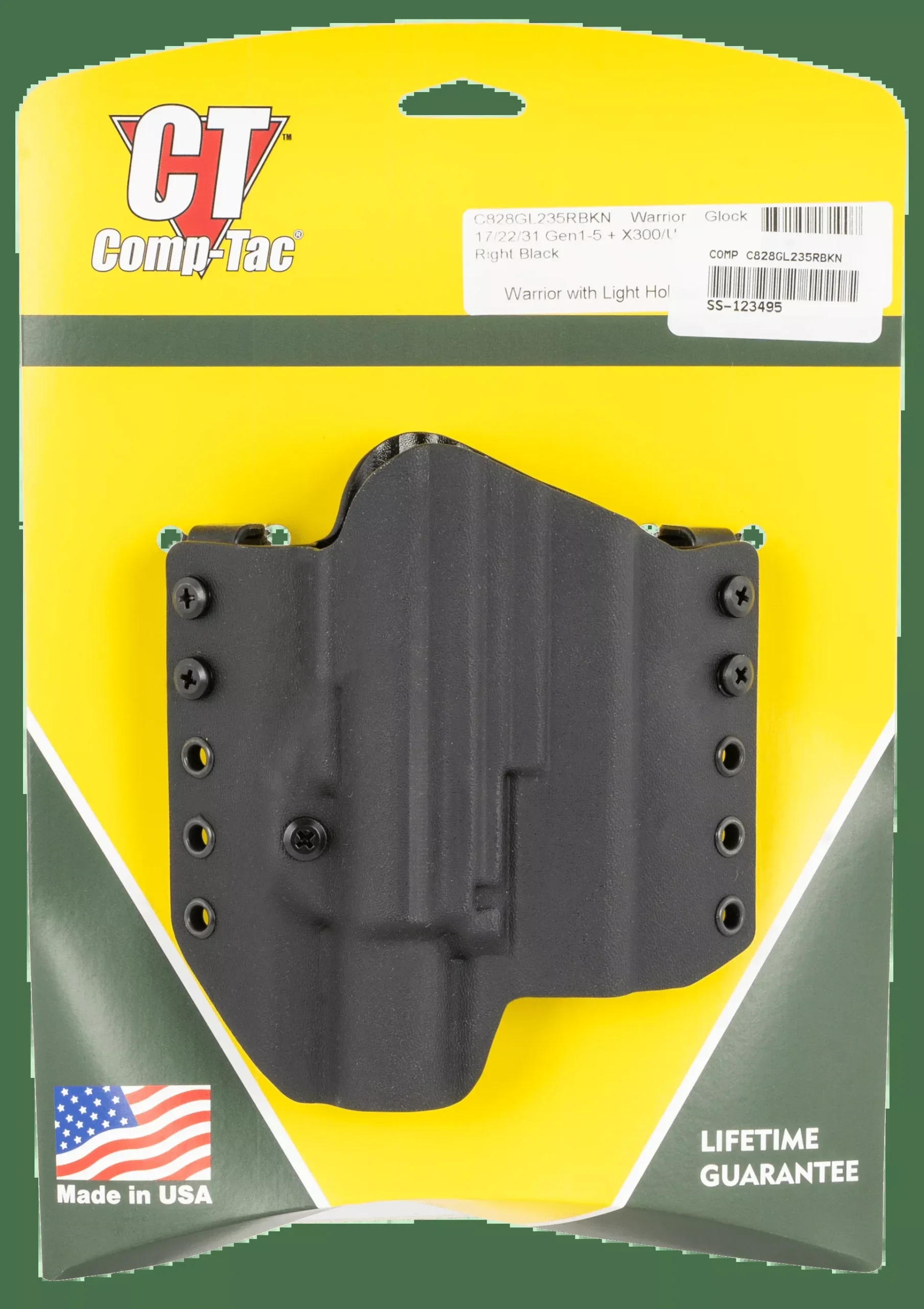 Comp-tac Warrior, Comptac C828gl235rbkn Warrior W/lt Owb 7/22/31×300