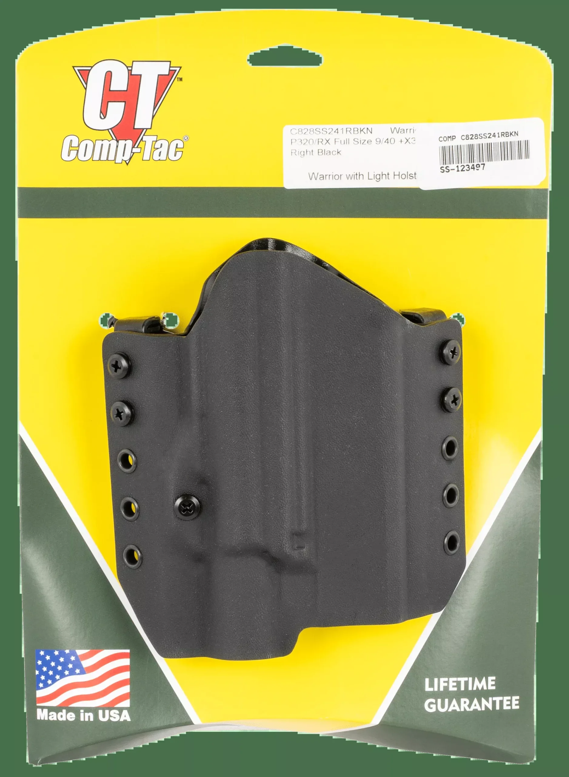 Comp-tac Warrior, Comptac C828ss241rbkn Warrior W/lt Owb P320 X300
