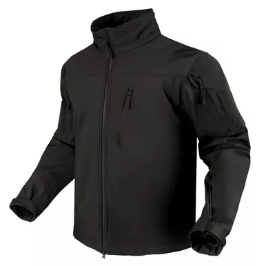 CONDOR OUTDOOR Men's Phantom Black Softshell Jacket (606-002)