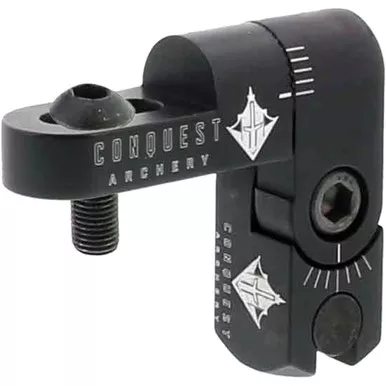 Conquest Archery 2199 MOAB Rear Offset Bracket V-Lock, Black, Right Hand