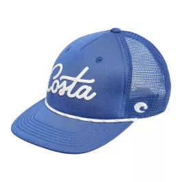 Costa Del Mar Foam Front Trucker Hat - Channel Blue