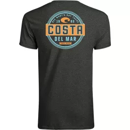 Costa Men's Prado SS T-Shirt - Dark Heather - M