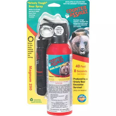 Counter Assault 1506-7035 Bear Deterrent with Holster, 10.2 Ounce, Red
