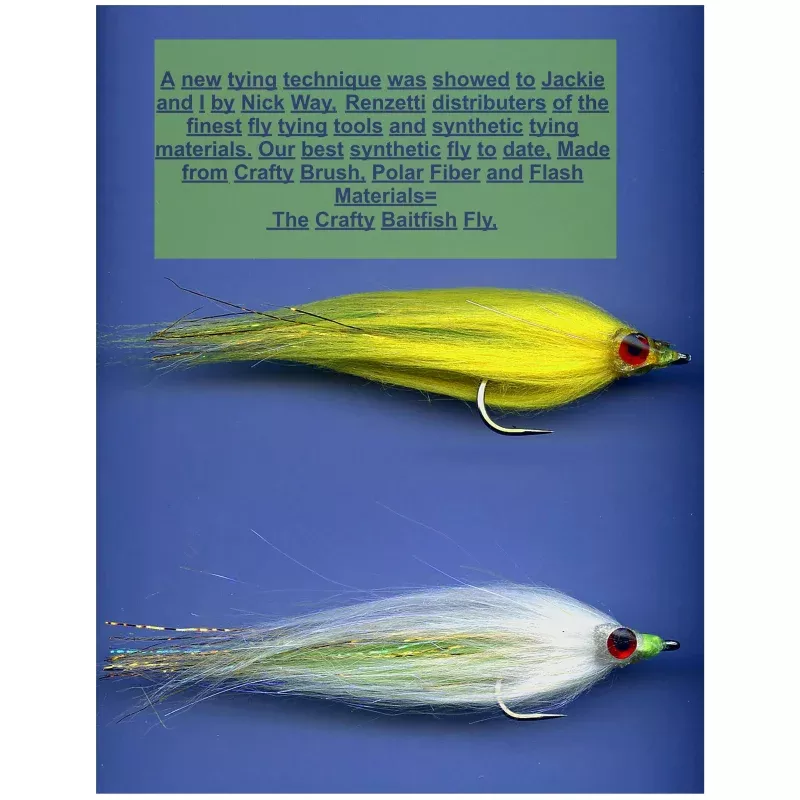 Crafty Baitfish Fly|2&1&1/0