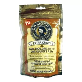 Craiger's Breading & Batter Mix - 4 Meals Per Package - Extra Crispy