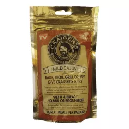 Craiger's Breading & Batter Mix - 4 Meals Per Package - Mild Cajun