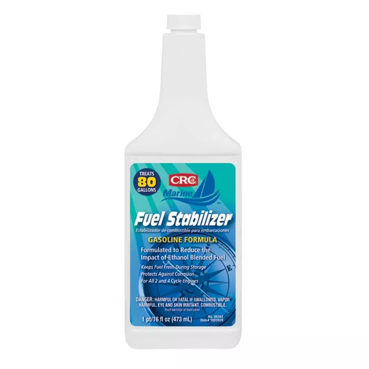 CRC Marine Fuel Stabilizer – Gasoline, 16 fl oz.