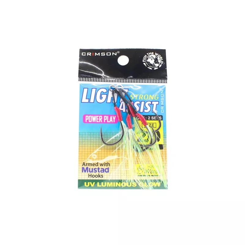 Crimson CLA-02 Assist Hook Set Size 2/0 (4512)