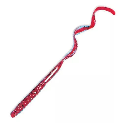 Culprit Worm 7.5′ – Red Shiny Shad #C720-51