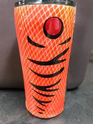 Custom Dipped Fishing Lure Tumbler #FISHON2