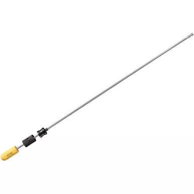 CVA AC1757 Ultimate Muzzleloader Range Rod 45 Caliber & 50 Caliber Loading/Cleaning Jag, Stainless