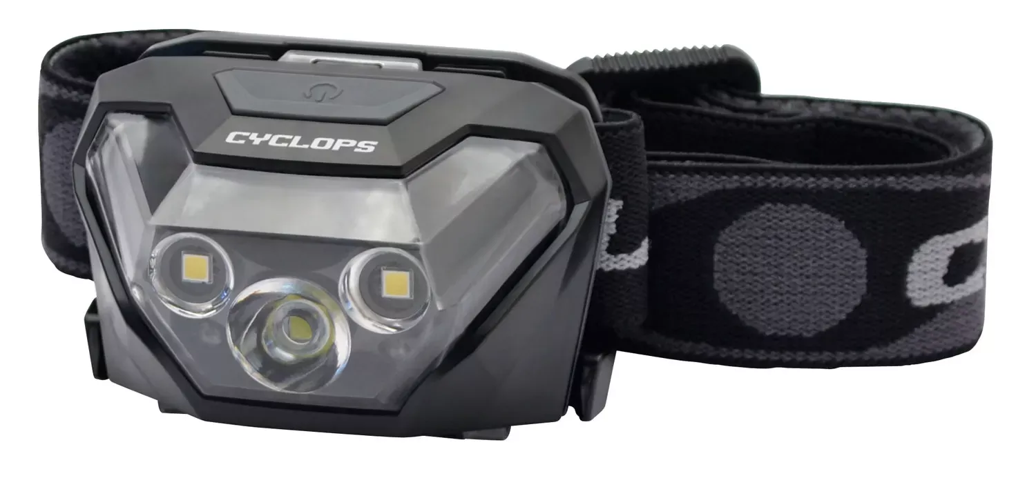 Cyclops 5W CREE LED 500 Lumen Headlamp w/ Red LED , Black
