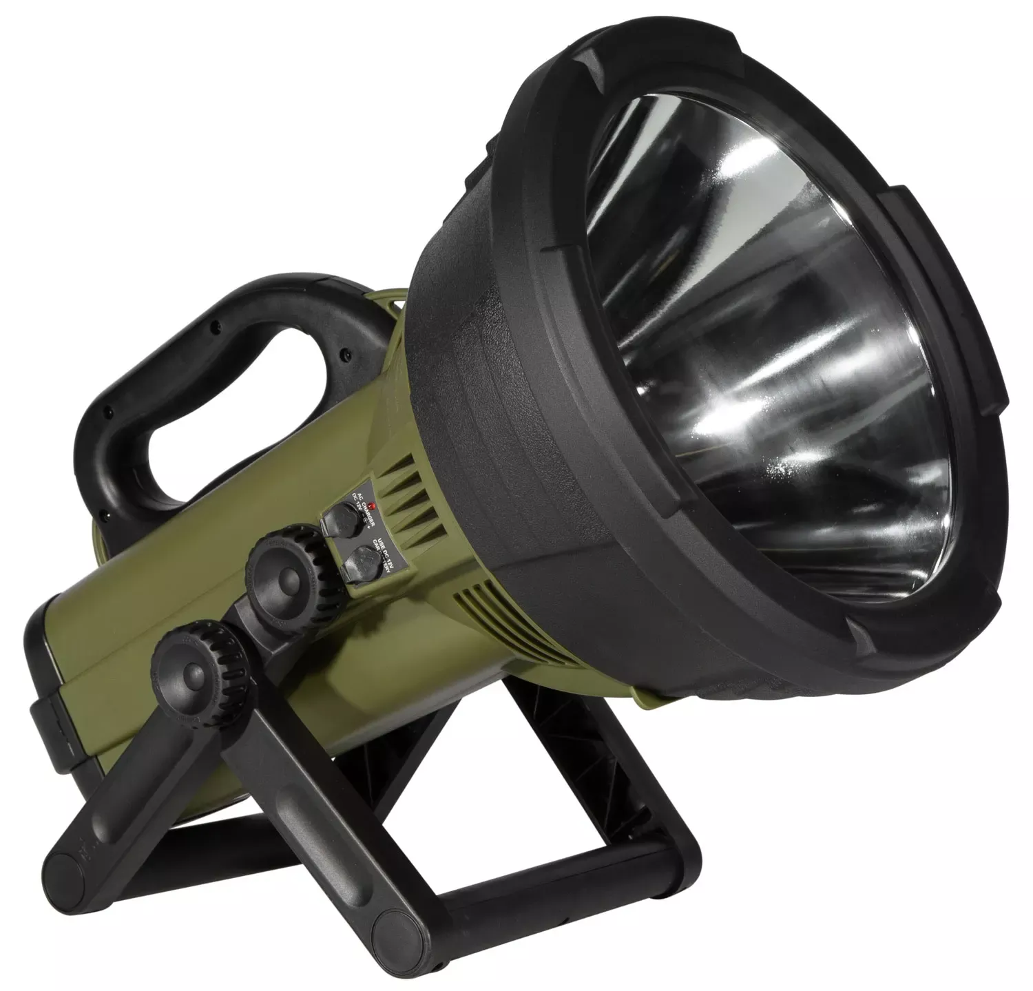 Cyclops Colossus18 Milion Candlepower White Halogen Green/Black Rubber