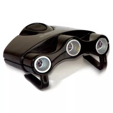 Cyclops CYC-HC1-W Orion Hat Clip Light White LED, Black