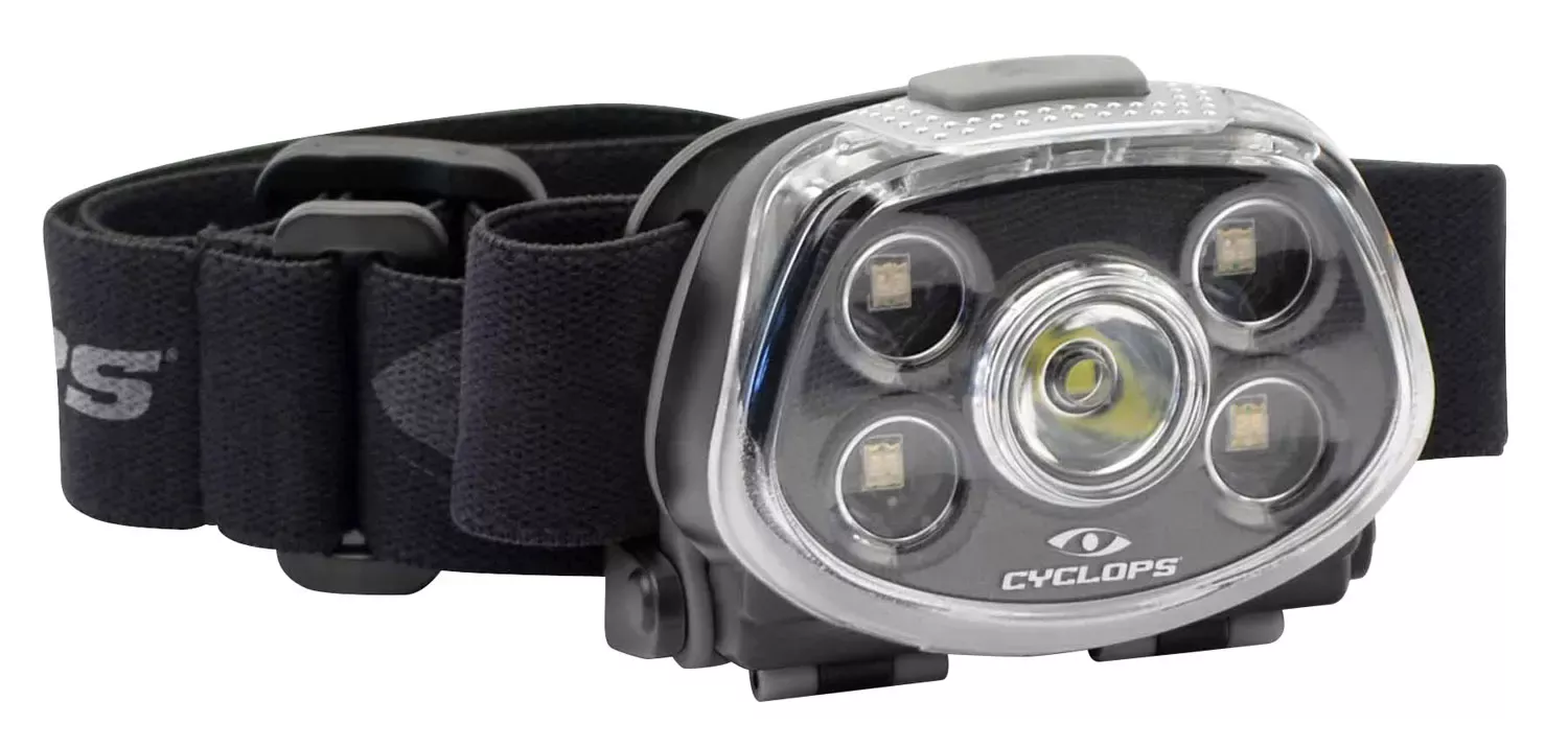 Cyclops XP Force 15/350 Lumens Red/Green/White Cree LED Bulb Black